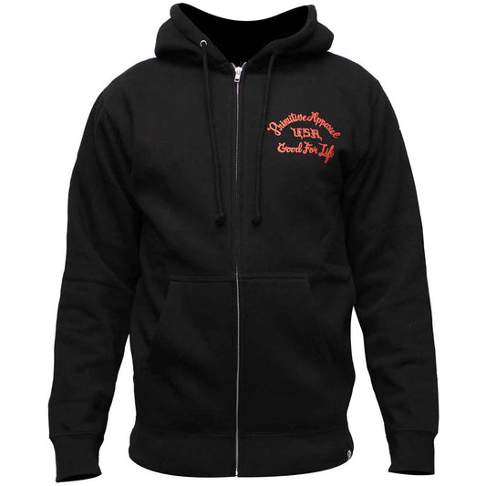 Primitive Apparel Mayhem Zip Hoodie Black