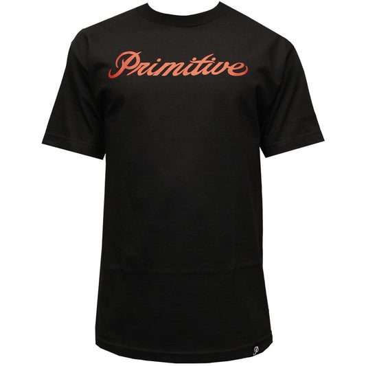 Primitive Apparel Signature Script T-Shirt Black