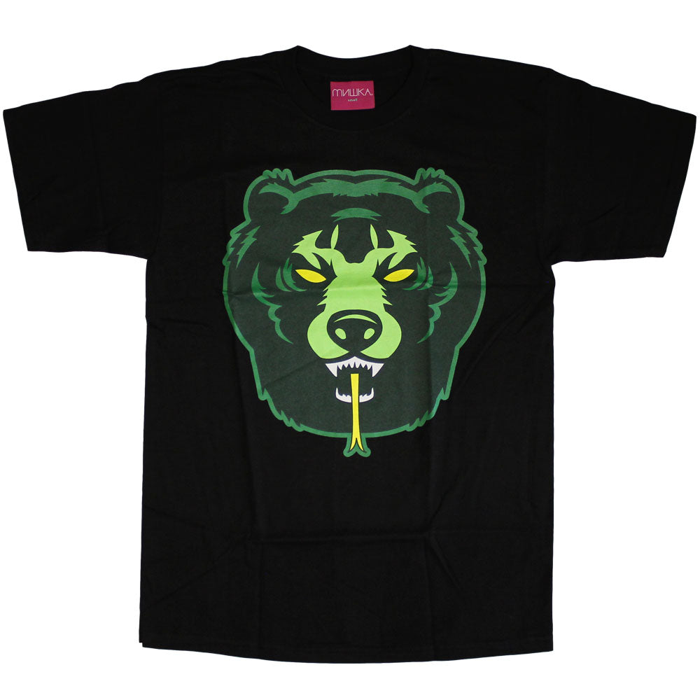 Mishka Death Adder T-Shirt Black Green Yellow