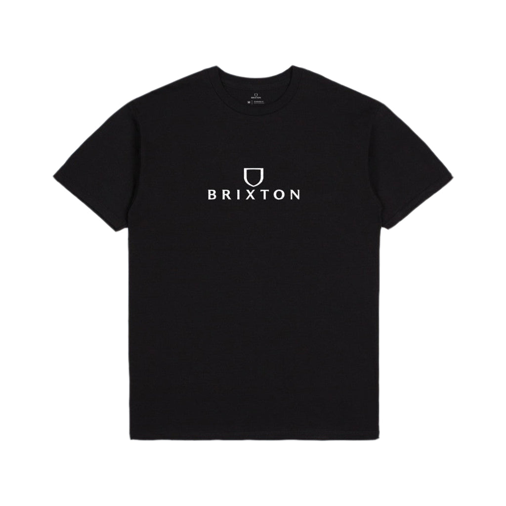 Brixton Alpha Thread T-Shirt Black