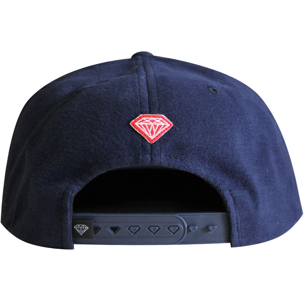 Diamond Supply Co Arch Snapback Navy