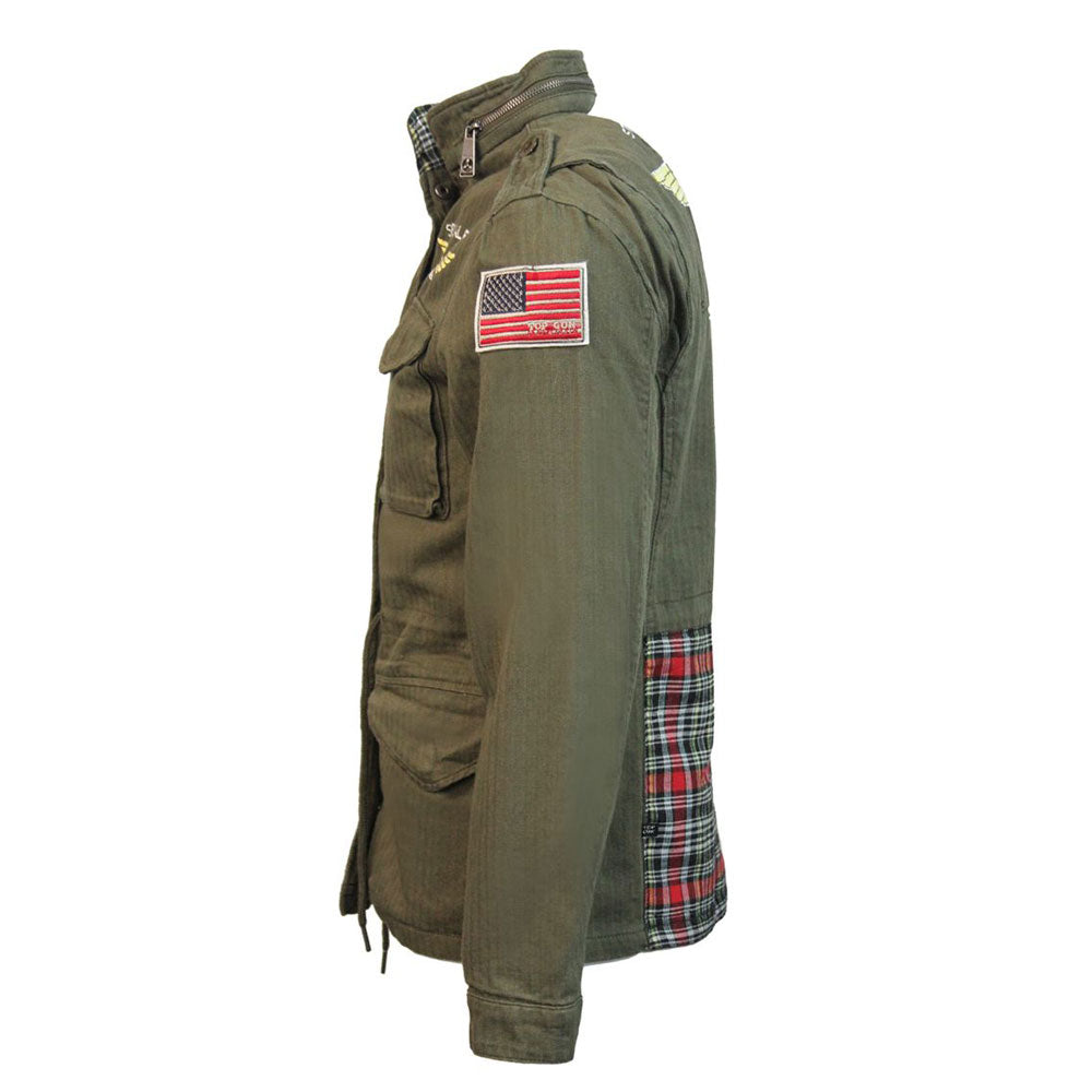 Top Gun M45 Canvas Jacket Olive