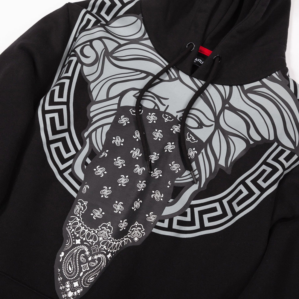 Crooks & Castles Bandana Bandido Pullover Hoodie Black