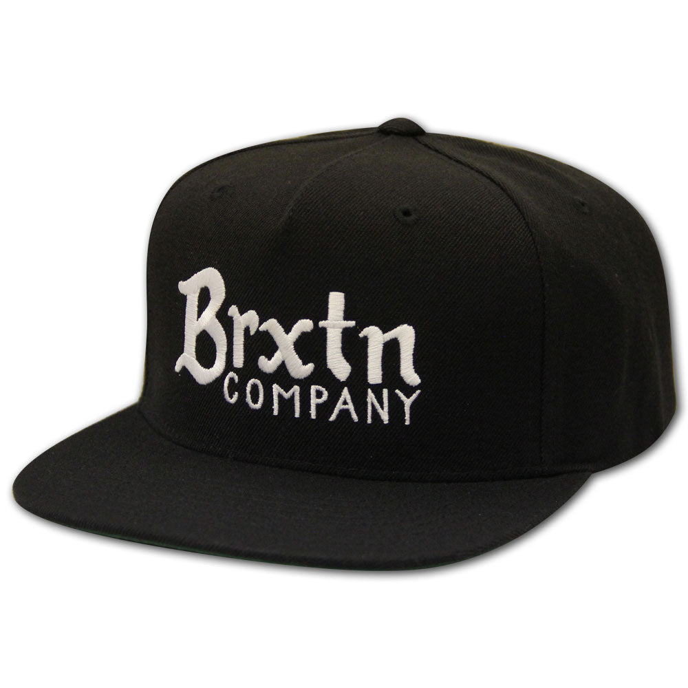 Brixton Barley Snapback Cap Black