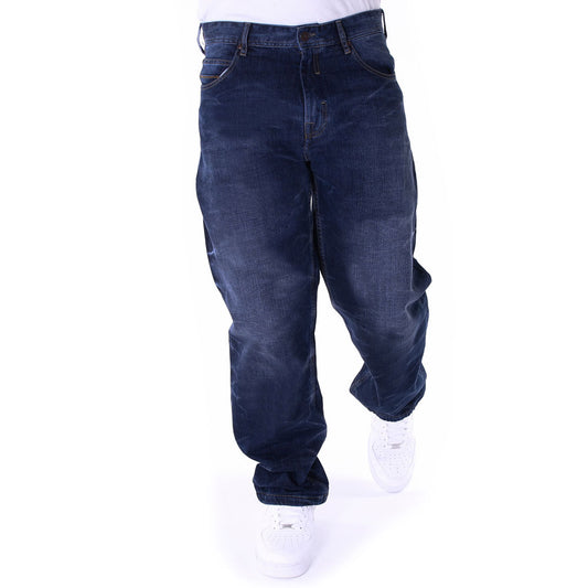 Pelle Pelle Baxter Baggy Denim Jeans Antique Blue