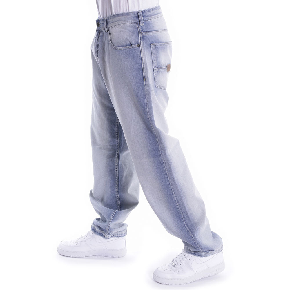 Pelle Pelle Baxter X-Baggy Denim Jeans White Wash