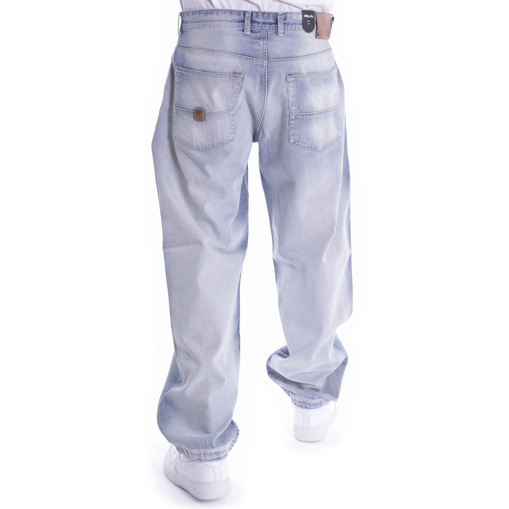 Pelle Pelle Baxter X-Baggy Denim Jeans White Wash