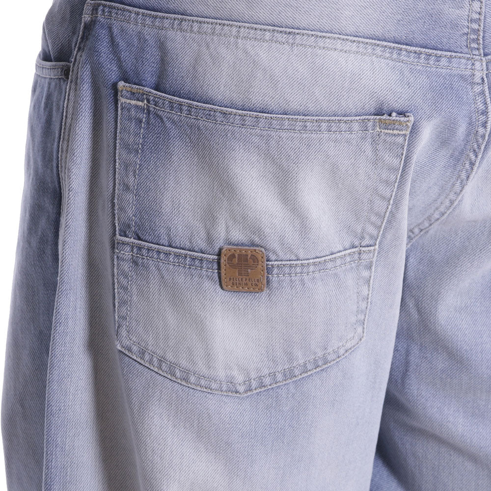 Pelle Pelle Baxter X-Baggy Denim Jeans White Wash