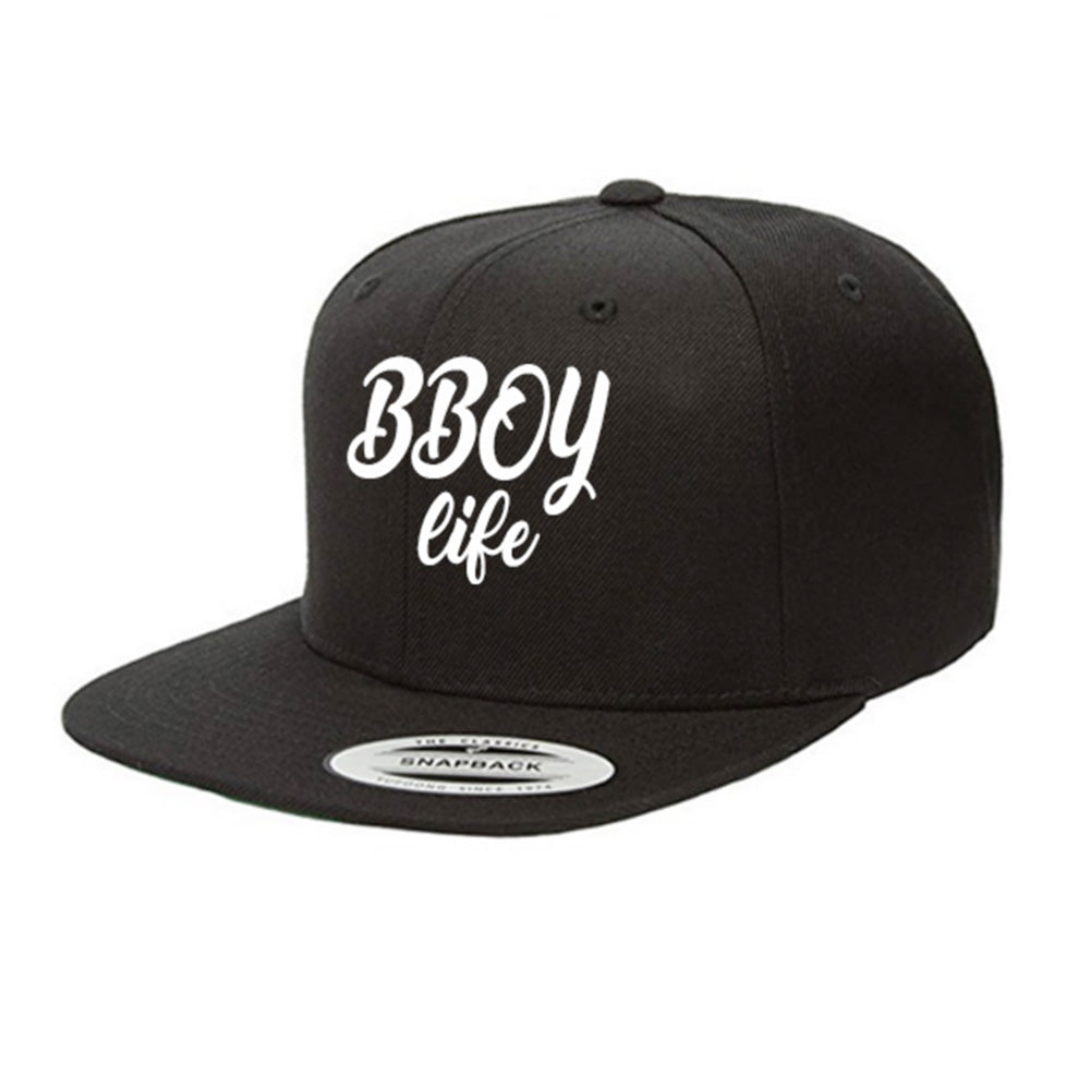 HIPHOP73 B Boy Snapback Black