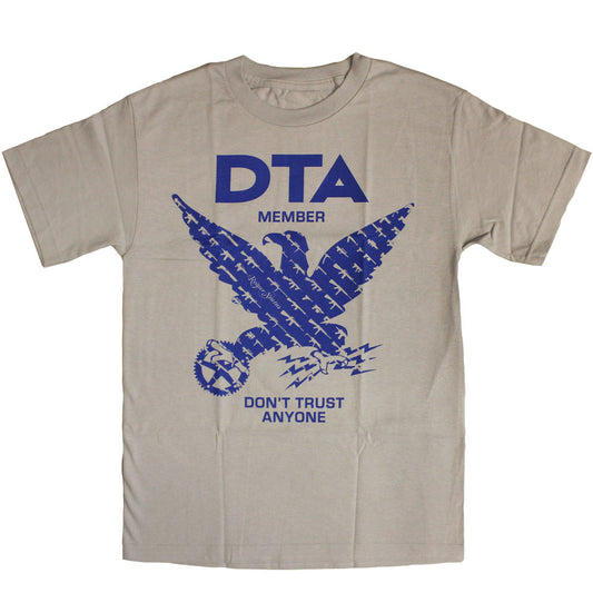 DTA RS Birdshow T-Shirt Silver Blue