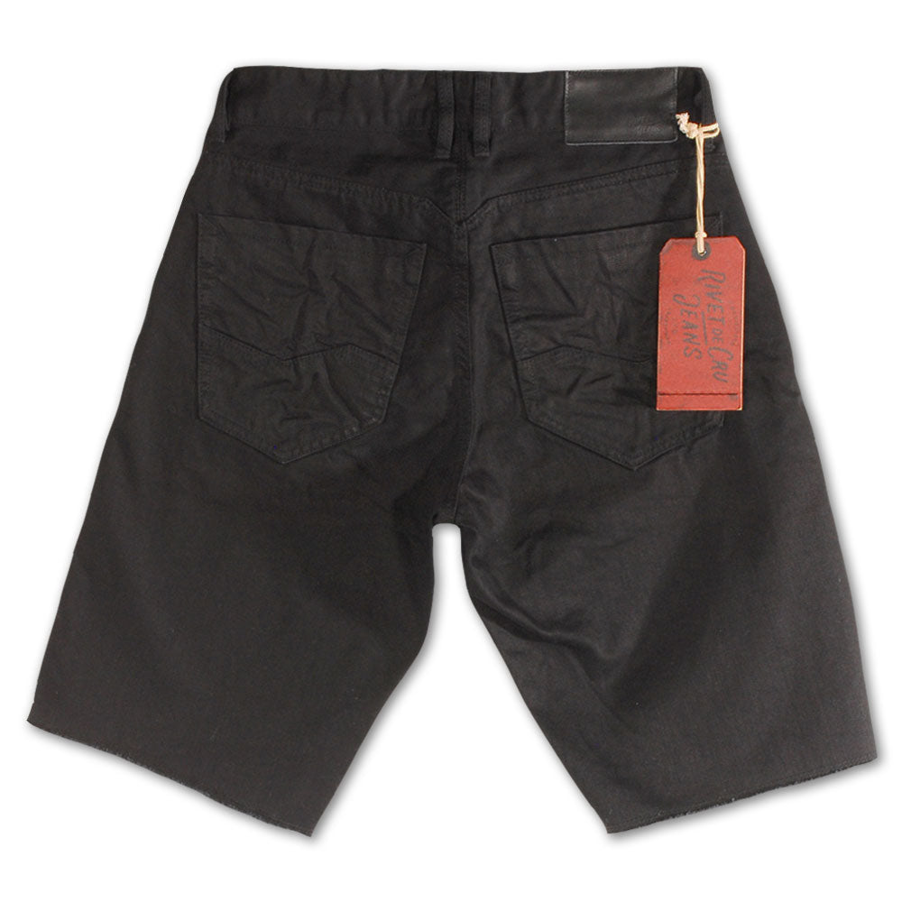 Rivet De Cru Black Denim Shorts