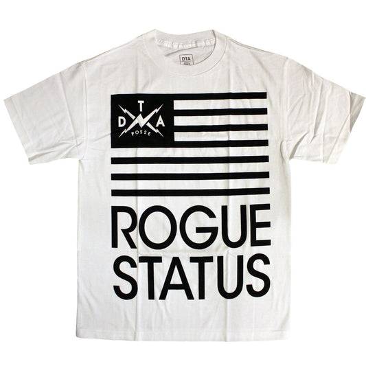 DTA RS Black Flag T-shirt White Black