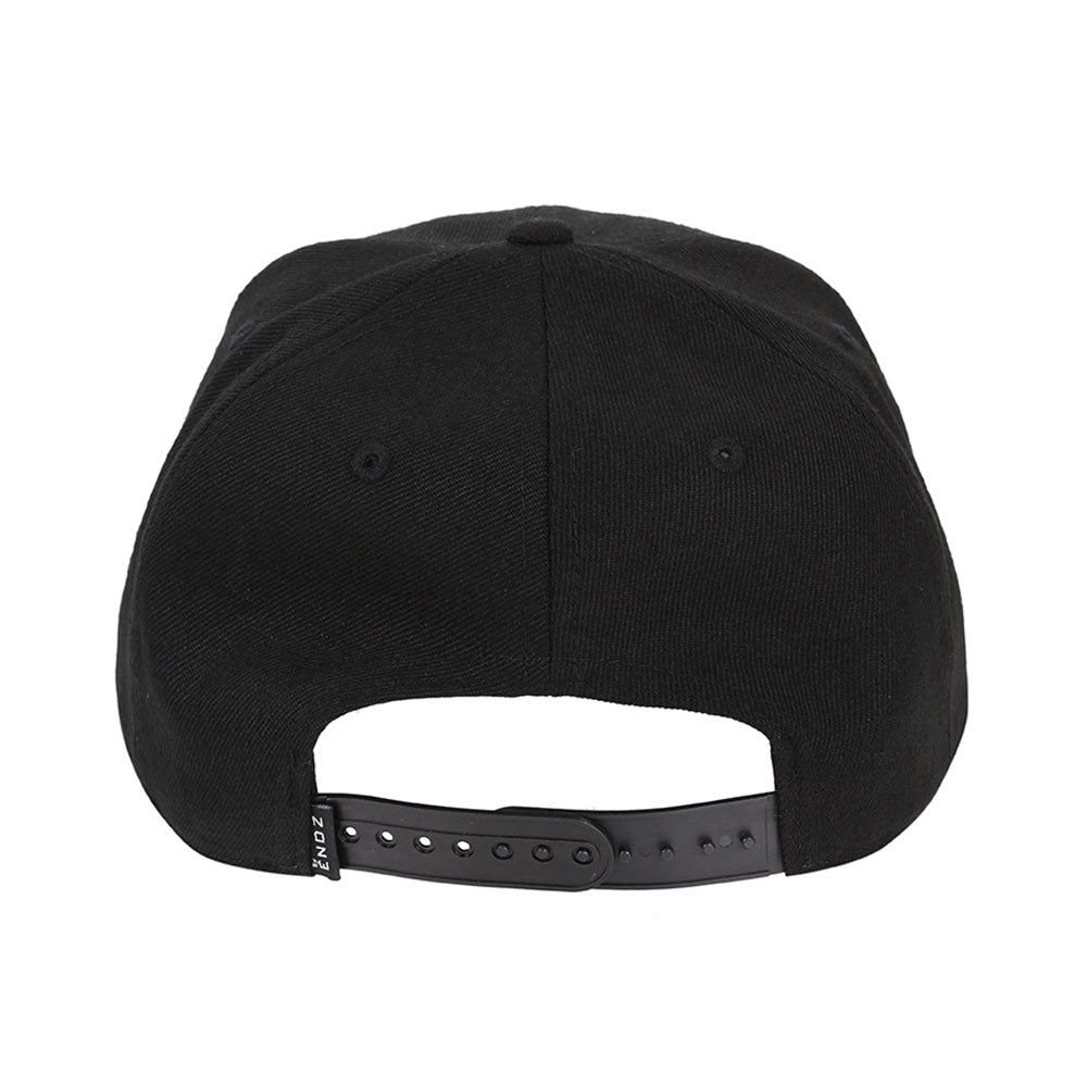 LDN Snapback Cap Black White