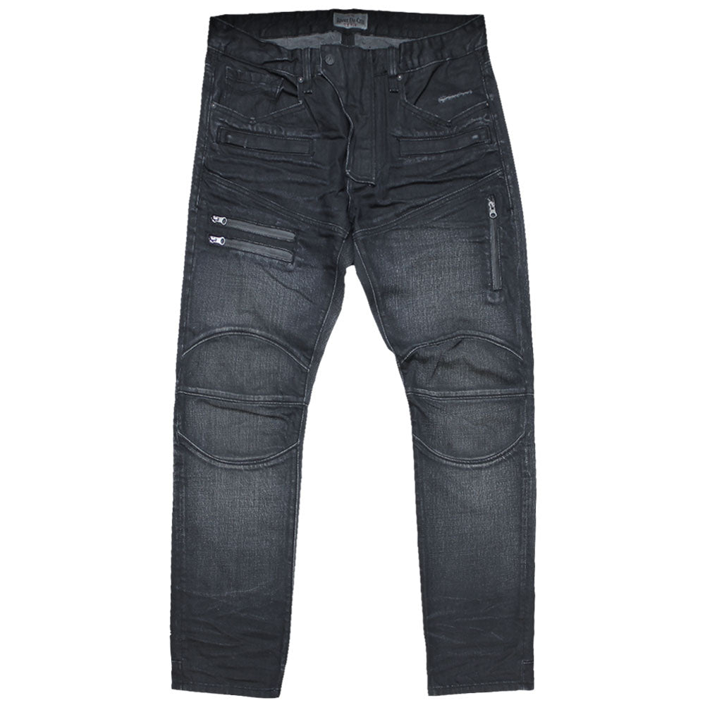 Rivet De Cru Blue Knights Moto Tapered Jeans