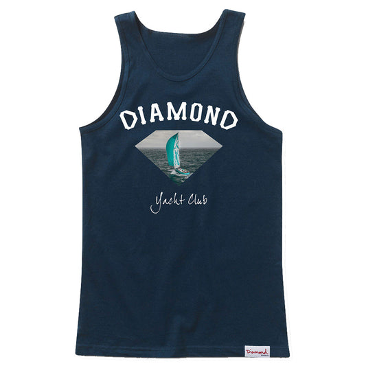 Diamond Supply Co OG Yacht Club Tank Top Navy