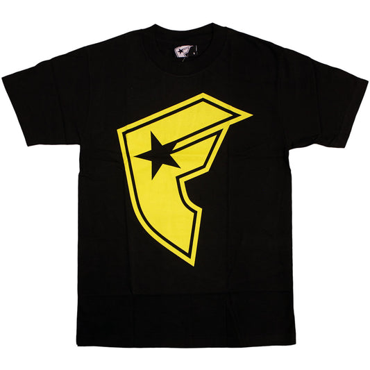 Famous Stars and Straps OG Boh T-shirt Black Yellow