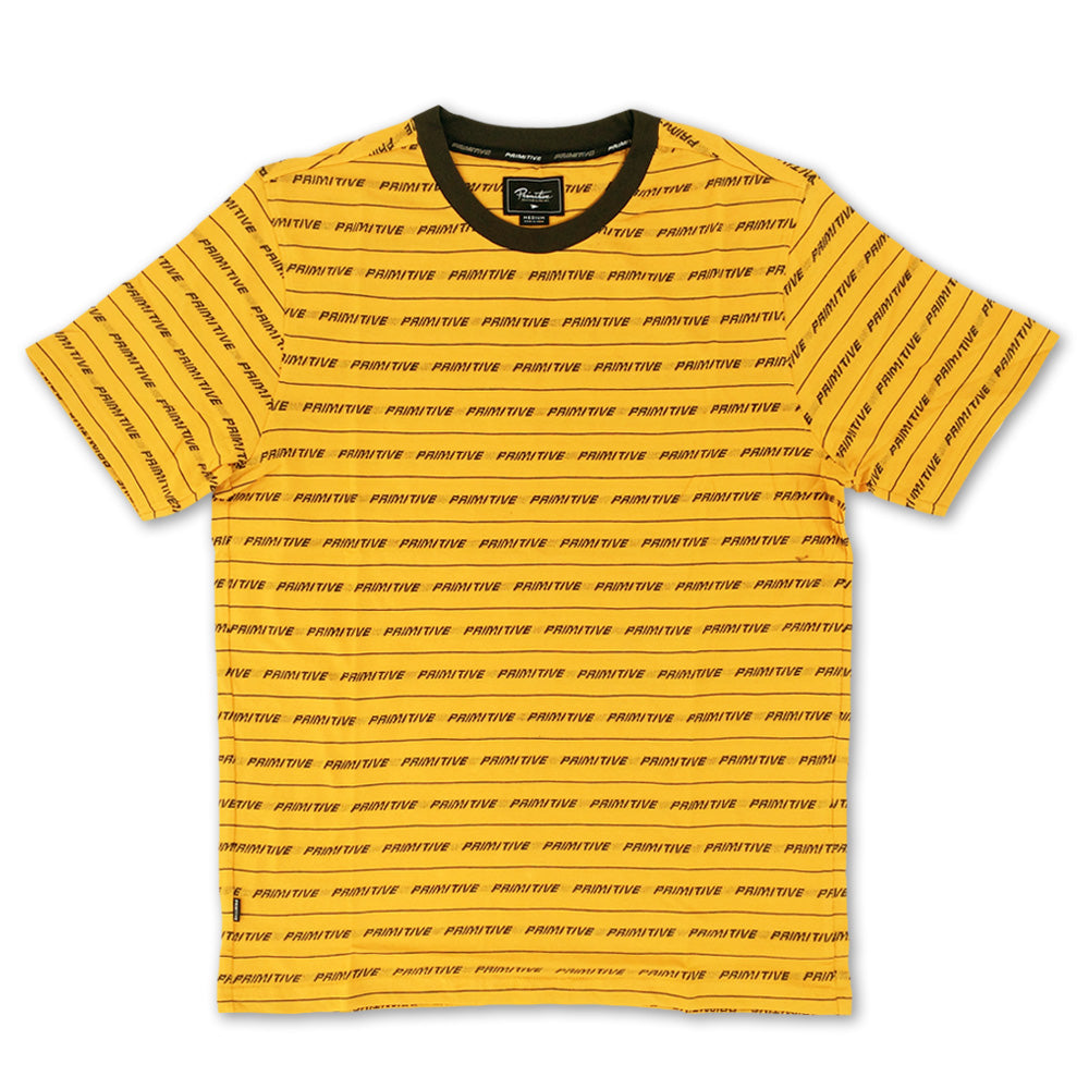 Primitive Apparel Boyle Short Sleeve Knit T-Shirt Gold