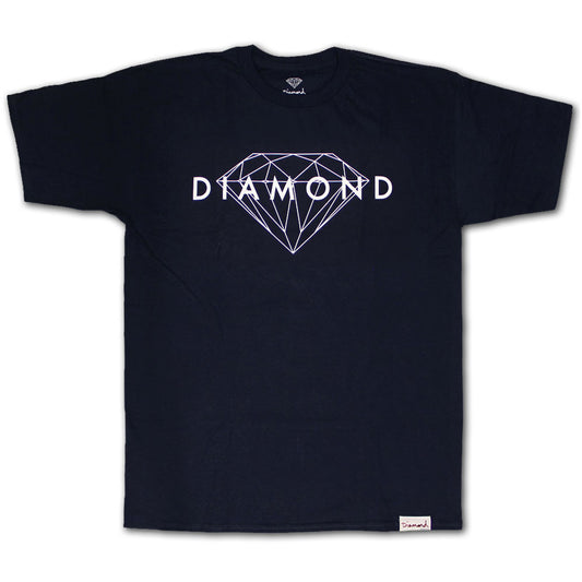 Diamond Supply Co Brilliant T-shirt Navy