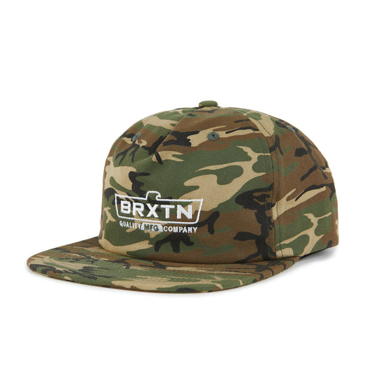 Brixton Cruss MP Snapback Cap Camo