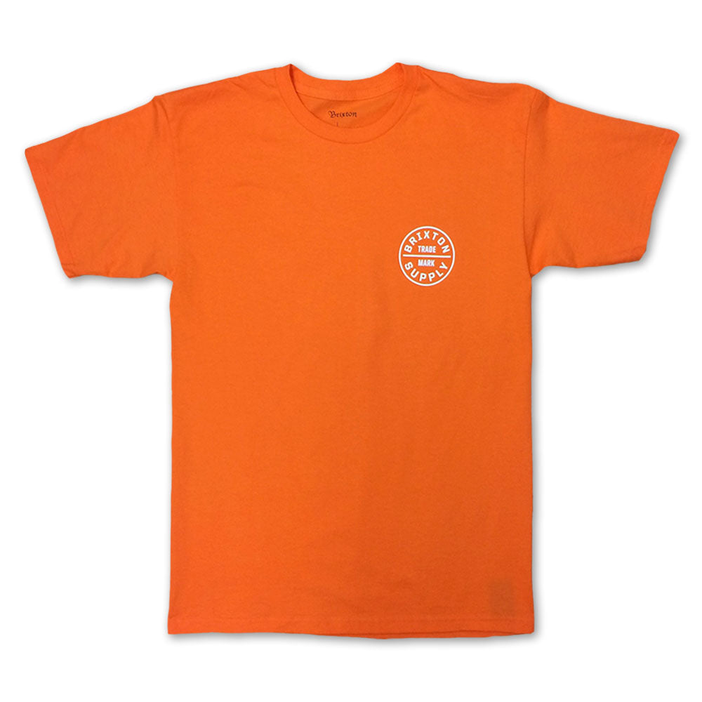 Brixton Oath T-Shirt Orange