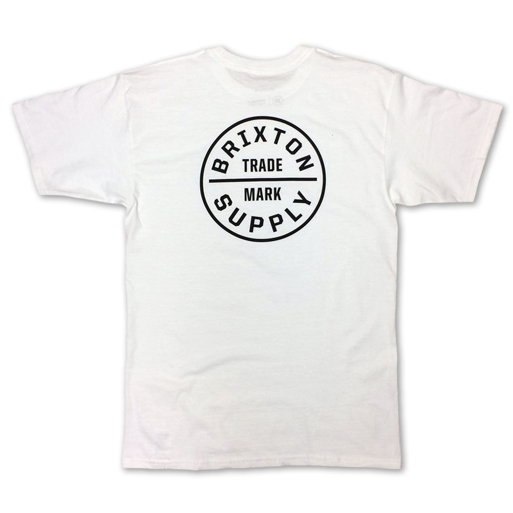 Brixton Oath T-Shirt White