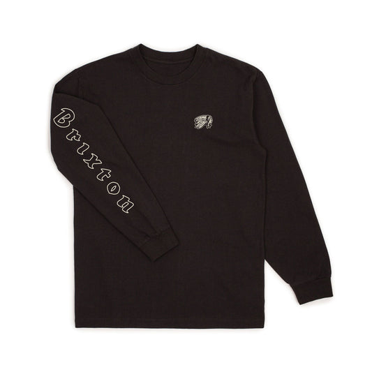 Brixton Primo Long Sleeve T-Shirt Black