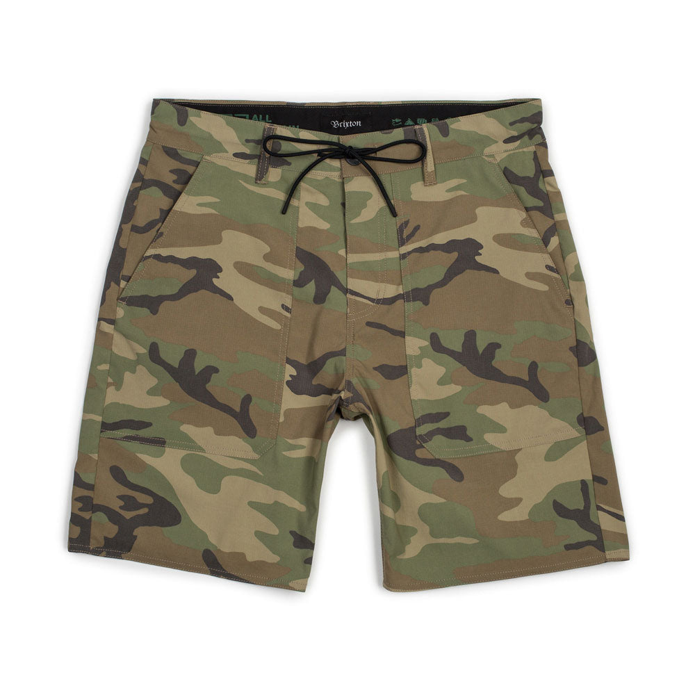 Brixton Prospect Service Camo Shorts