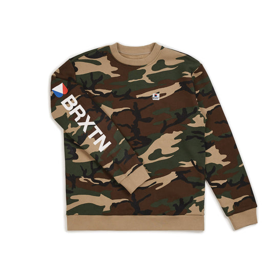 Brixton Stowell II Sweatshirt Camo