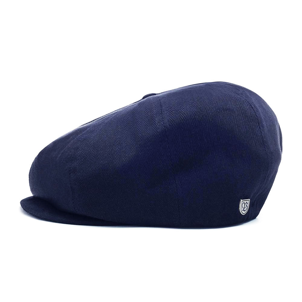 Brixton Brood Flat Cap Midnight Navy