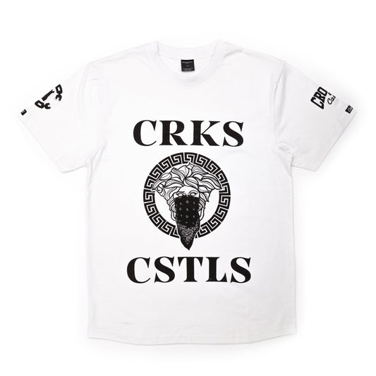 Crooks & Castles Cardinal 2 Scallop T-shirt White