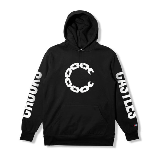 Crooks & Castles Castle Chain Hoodie Black