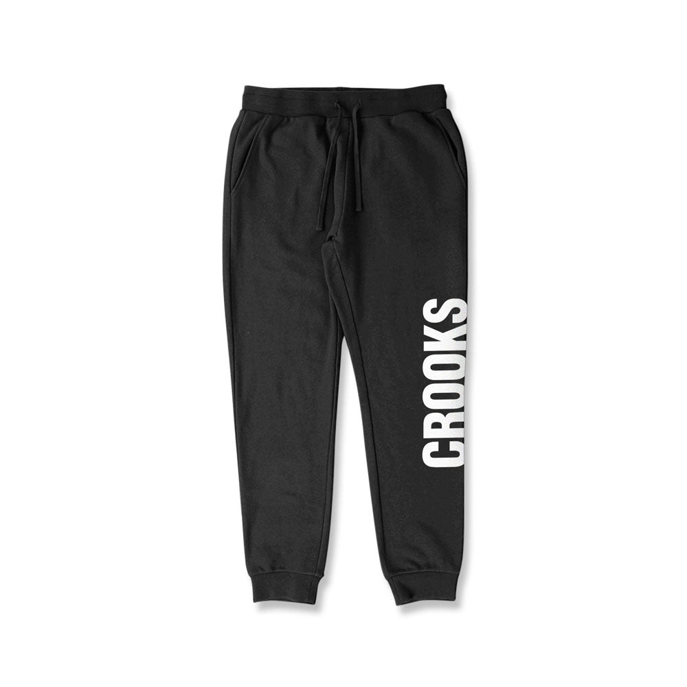 Crooks & Castles Castle Chain Sweatpant Black