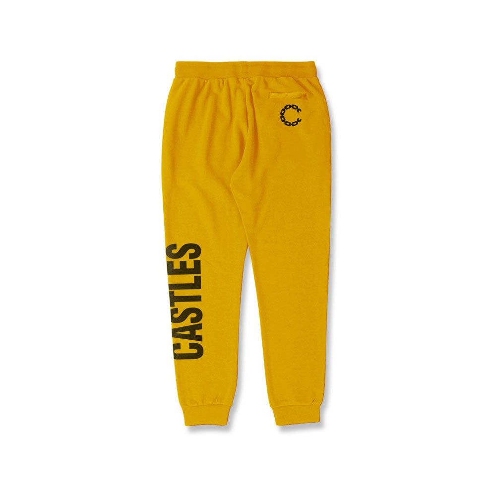 Crooks & Castles Castle Chain Tracksuit Mustard