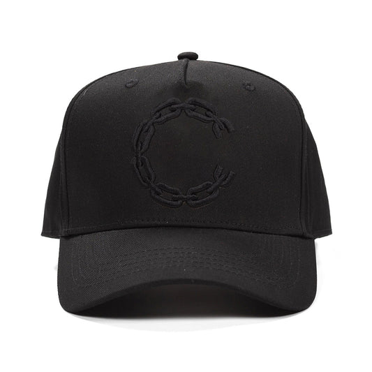 Crooks & Castles C Chain Snapback Cap Black Black