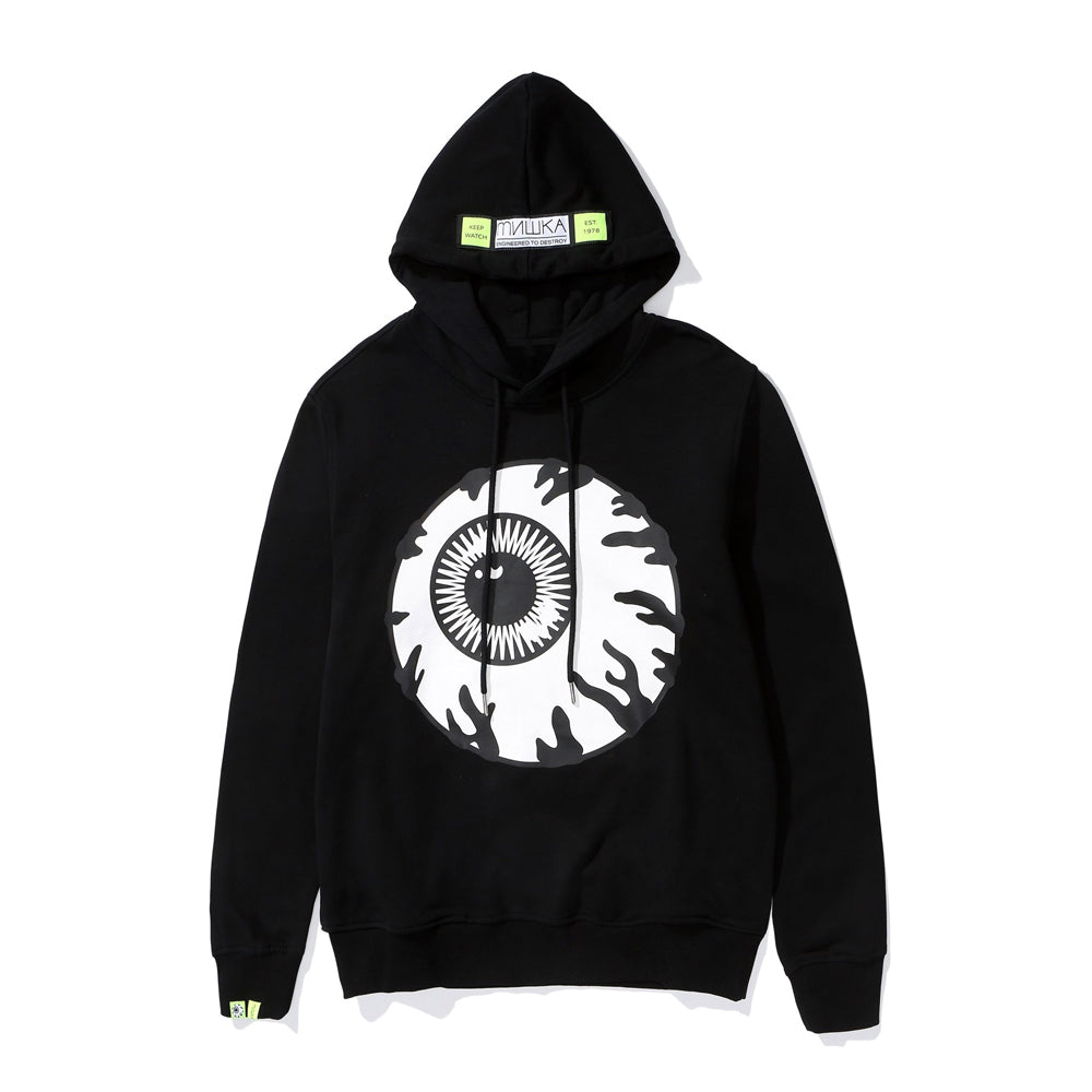 Mishka Keep watch Clutch Hoodie Black