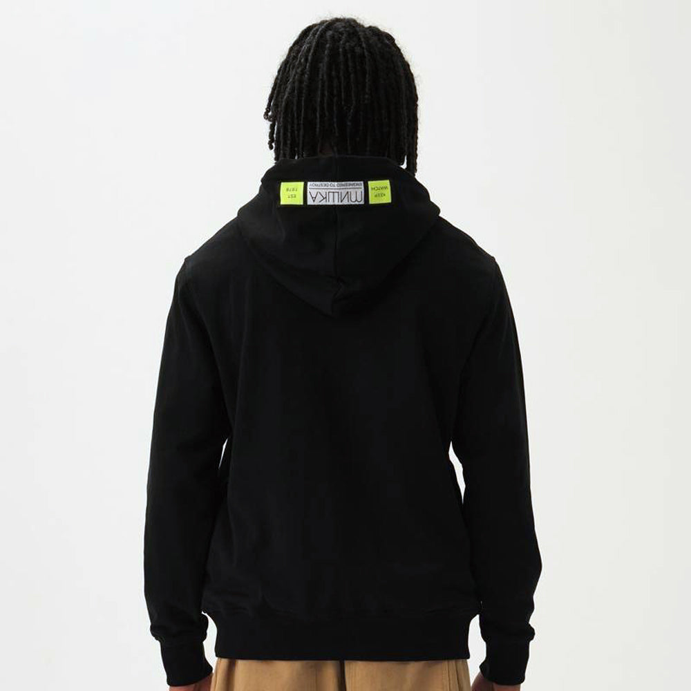 Mishka Keep watch Clutch Hoodie Black