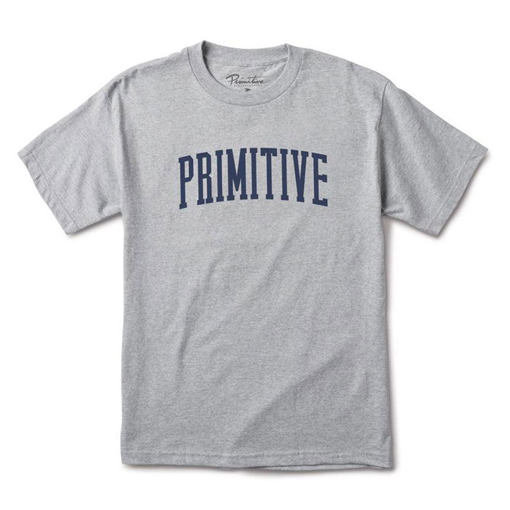 Primitive Apparel Collegiate Arch T-Shirt Grey