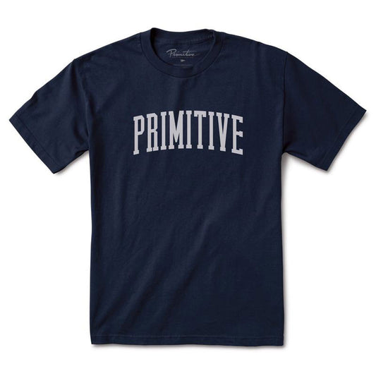Primitive Apparel Collegiate Arch T-Shirt Navy