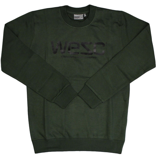 WeSC Crewneck Sweatshirt Kombu Green