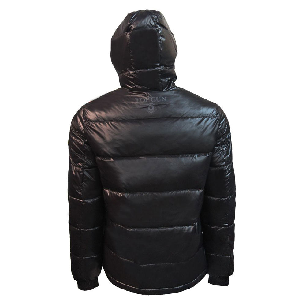 Top Gun Comics Down Jacket Black