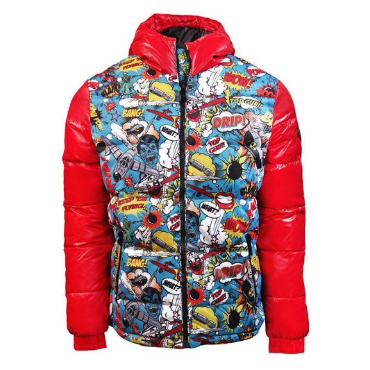 Top Gun Comics Down Jacket Red