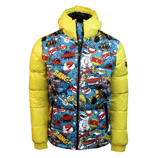 Top Gun Comics Down Jacket Yellow