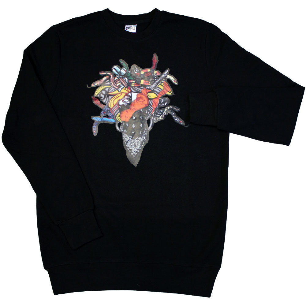 Crooks & Castles Conglomerate Sweatshirt Black