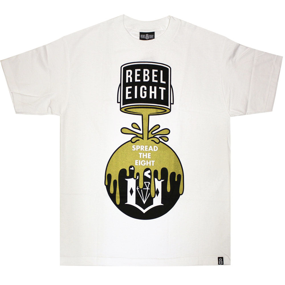 Rebel8 Cover The 8 T-Shirt White