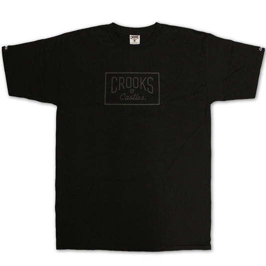 Crooks & Castles Castle Crksull T-shirt Black