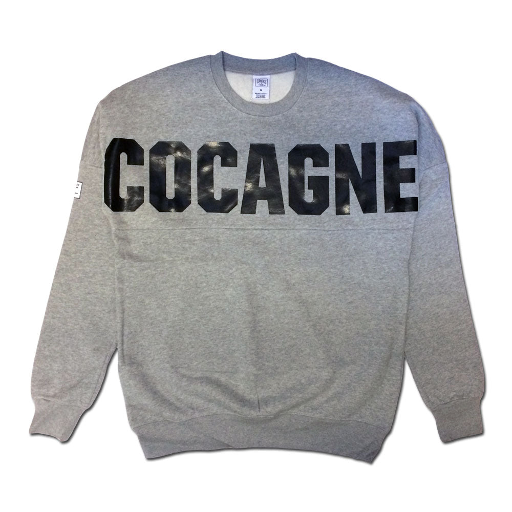 Crooks & Castles Coca Dolman Sweatshirt Heather Grey