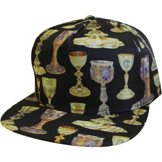 Crooks & Castles Holy Grail Snapback Cap Black