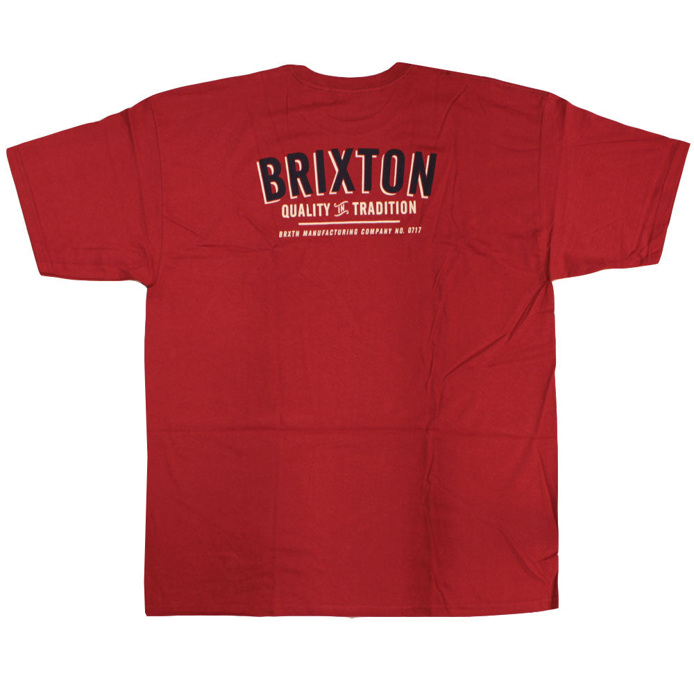 Brixton Culver T-Shirt Red