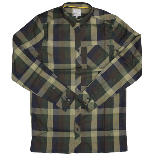 WeSC Darcy Long Sleeve Shirt Dark Chocolate