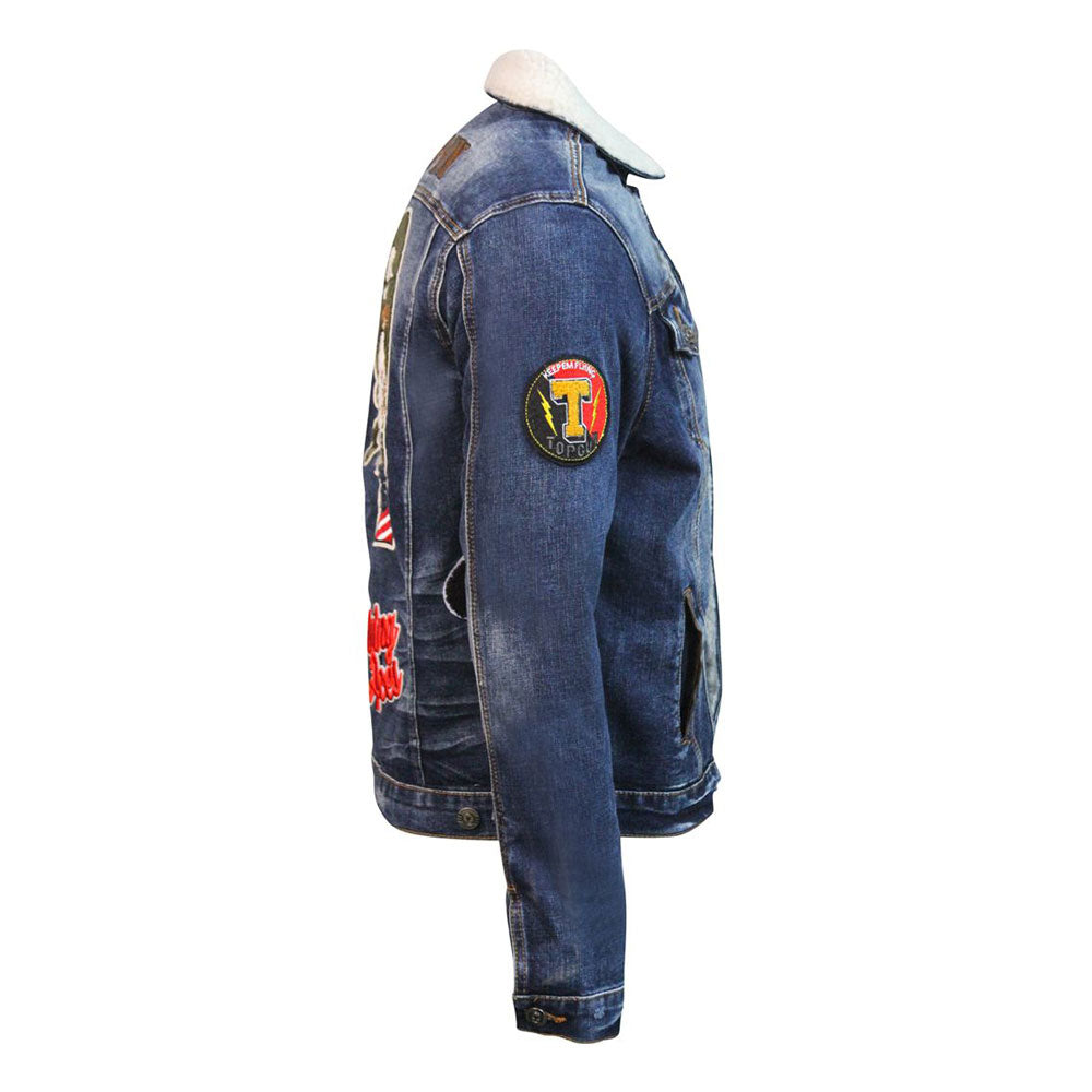 Top Gun Lined Denim Jacket